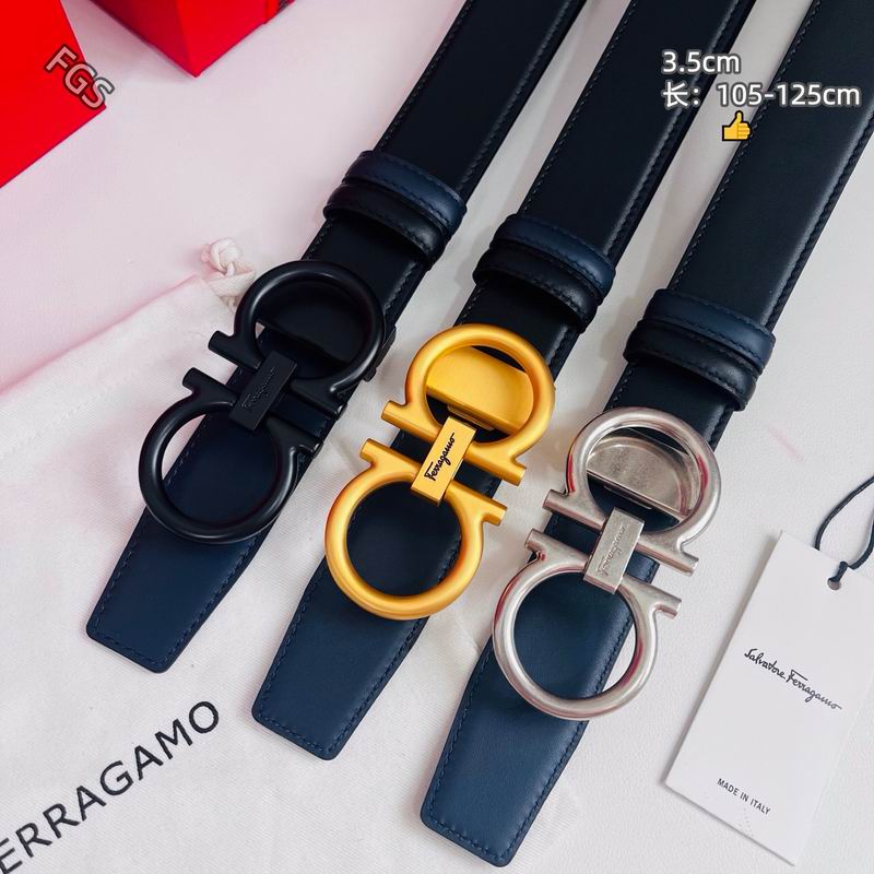 Ferragamo belt 35mmX105-125cm 8L270
